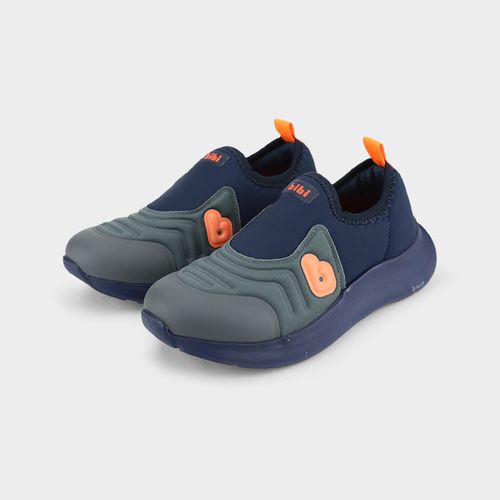 Tênis Infantil Bibi Action Azul Marinho com Cinza