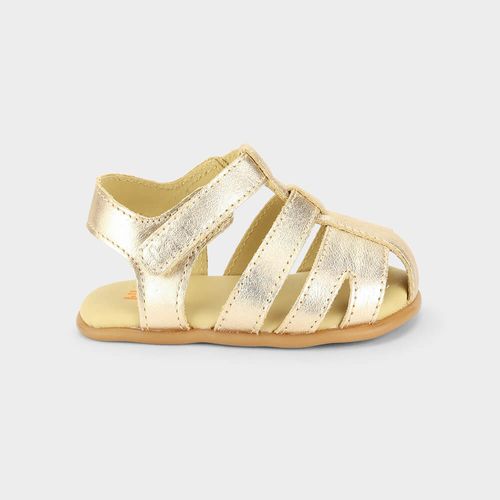 Sandália Infantil Bibi Afeto 3.0 Dourada
