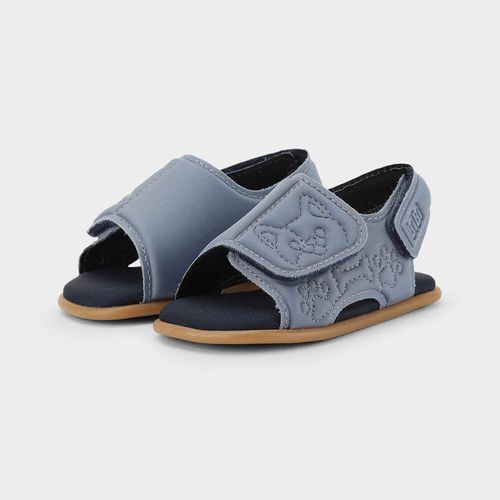 Sandália Infantil Bibi Afeto 3.0 Azul de Cachorro
