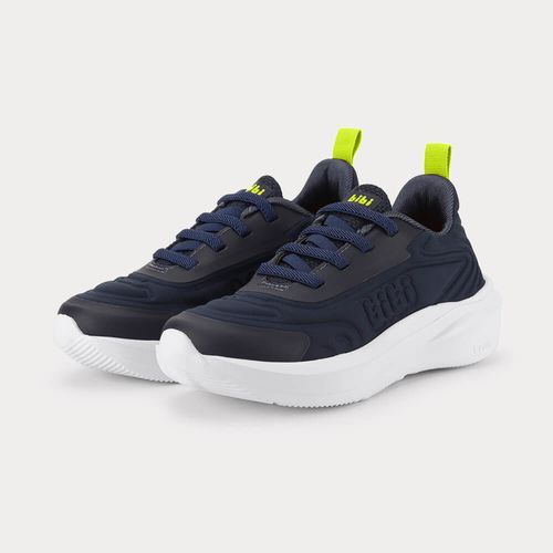 Tênis Infantil Bibi Volt Azul Marinho com Verde