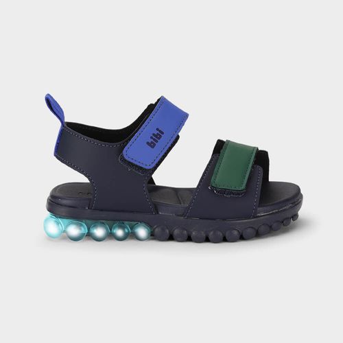 Sandália Infantil Bibi Summer Roller Light Azul Marinho