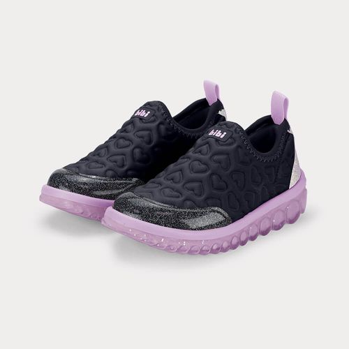 Tênis Infantil Bibi Roller 2.0 Azul Marinho com Lilás