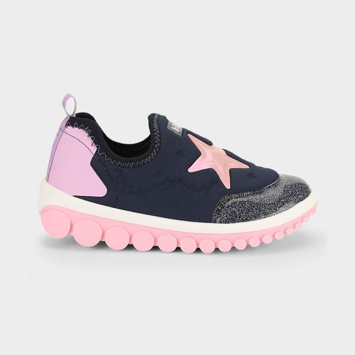 Tênis Infantil Bibi Roller 2.0 Azul Marinho de Estrelas
