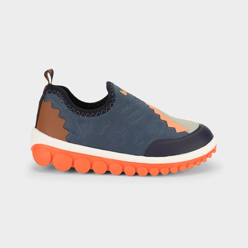 Tênis Infantil Bibi Roller 2.0 Azul de Dinossauro