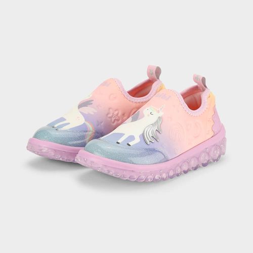 Tênis Infantil Bibi Roller 2.0 Rosa de Unicórnio