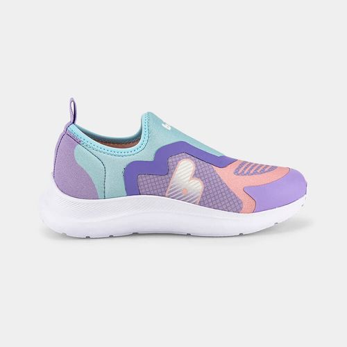 Tênis Infantil Bibi Action Lilás com Azul