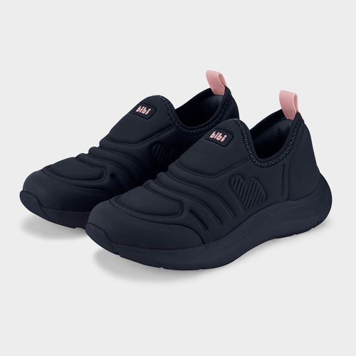 Tênis Infantil Bibi Action Azul Marinho com Rosa