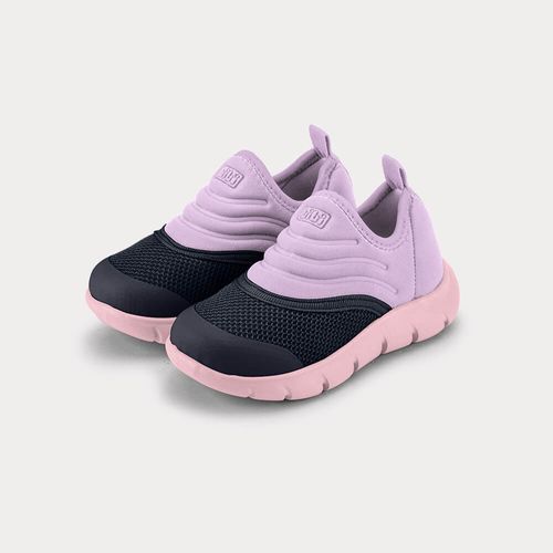 Tênis Infantil Bibi Energy Baby 2.0 Lilás com Preto