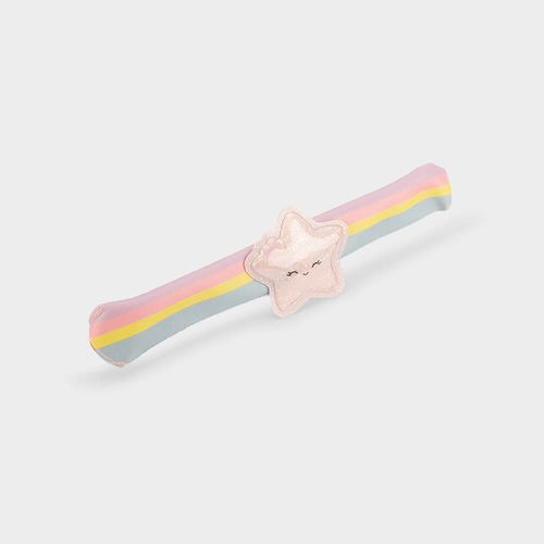 Pulseira Infantil Bibi Rosa de Estrelinha