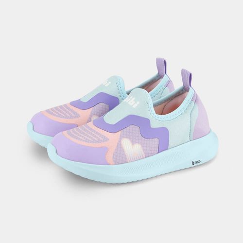 Tênis Infantil Bibi Flash Lilás com Rosa