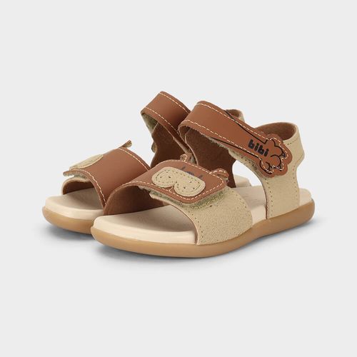 Sandália Infantil Bibi Baby Soft II Marrom de Cachorro