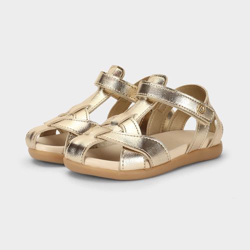 Sandália Infantil Bibi Baby Soft II Dourada