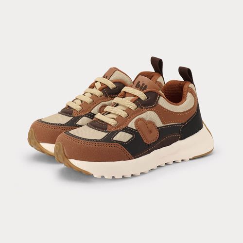 Tênis Infantil Bibi Jogging Kids Marrom