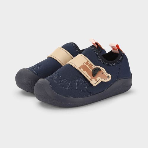 Tênis Infantil Bibi Fisioflex 5.0 Azul de Cachorrinho