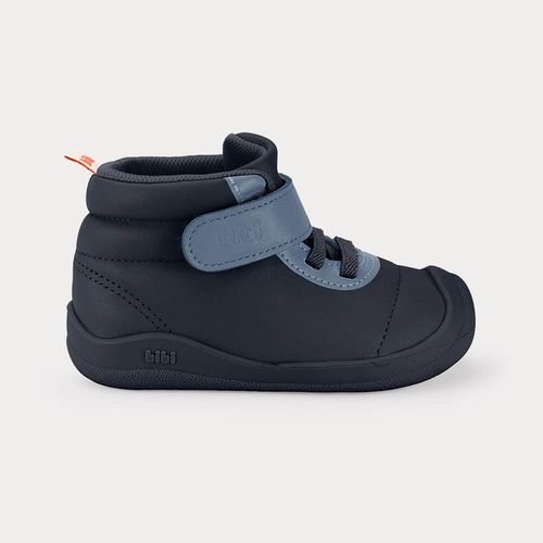 Bota Infantil Bibi Fisioflex 5.0 Azul Marinho