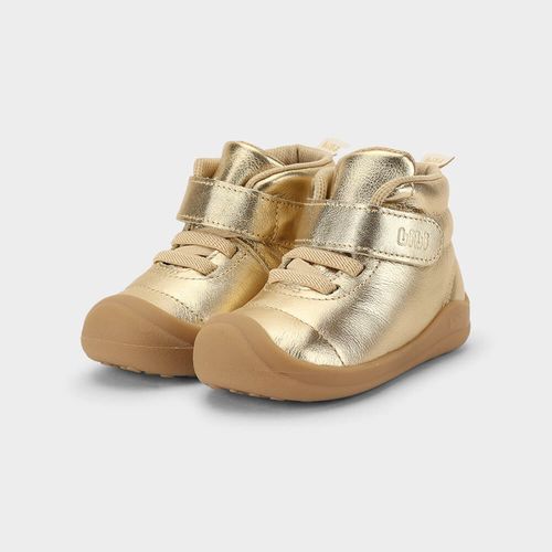 Bota Infantil Bibi Fisioflex 5.0 Dourado