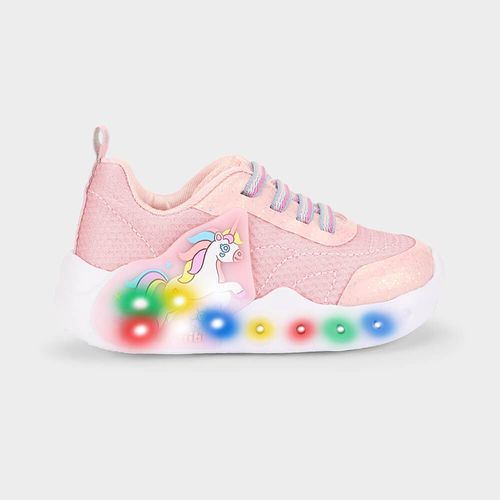 Tênis Infantil Bibi Fun Light Rosa de Unicórnio 1275009