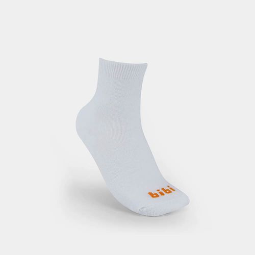 Kit de Meias Infantil Bibi Mini Brancas e Dino