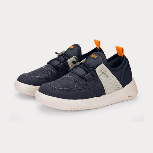 Tênis Infantil Bibi New Way Azul com Cinza