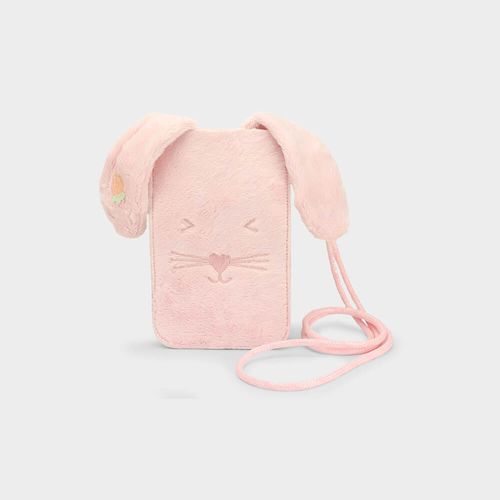 Bolsa Infantil Bibi Porta Celular de Coelhinho