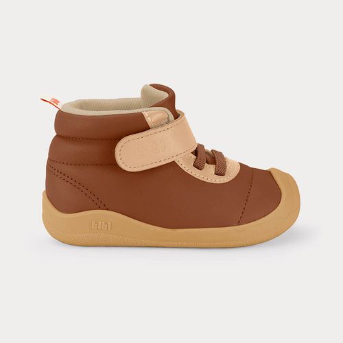 Bota Infantil Bibi Fisioflex 5.0 Marrom