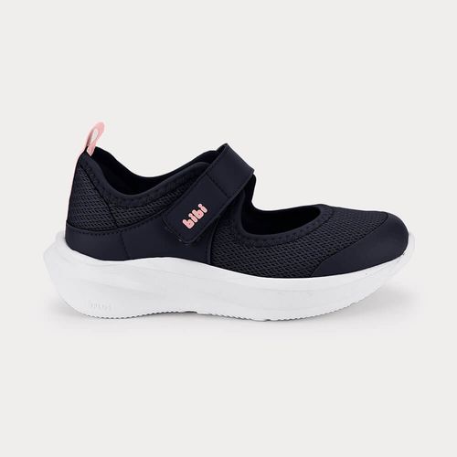 Tênis Infantil Bibi Volt 2.0 Azul Marinho com Rosa