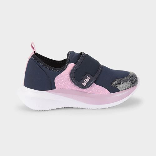 Tênis Infantil Bibi Volt Azul Marinho com Lilás