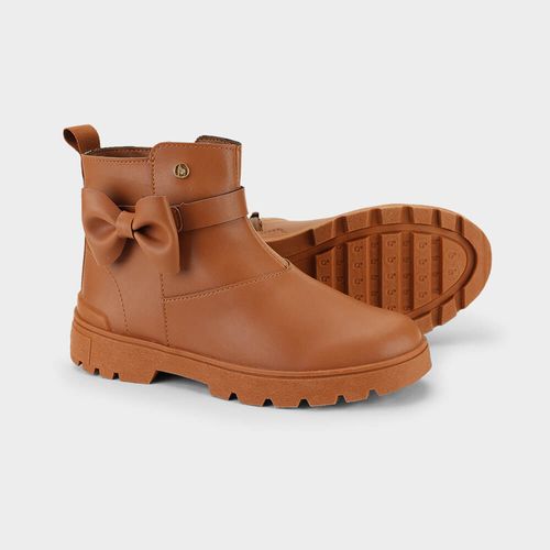 Bota Infantil Bibi Urban Coturno Marrom