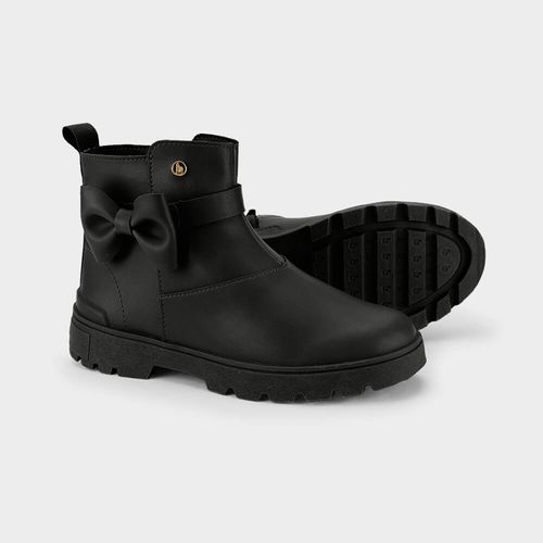 Bota Infantil Bibi Urban Coturno Preta