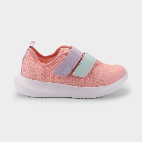 Tênis Infantil Bibi Flash Rosa com Azul