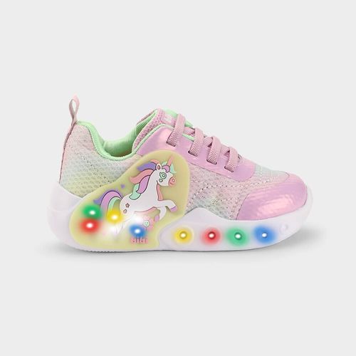 Tênis Infantil Bibi Fun Light Rosa de Unicórnio 1275027