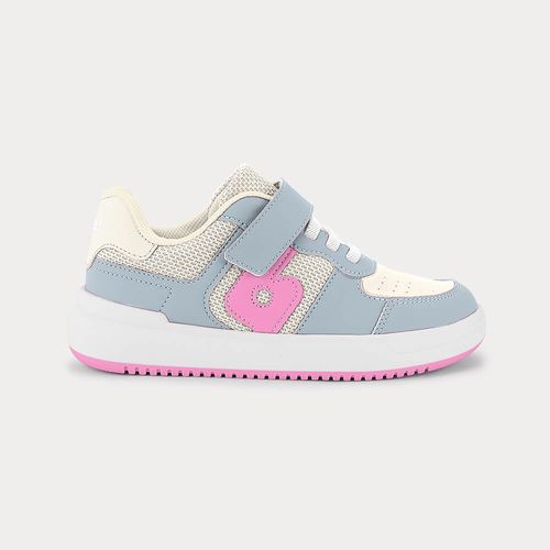 Tênis Infantil Bibi B College Azul Branco com Azul