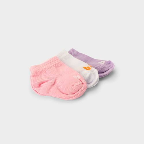 Kit de Meias Infantisl Bibi Baby III Coloridas