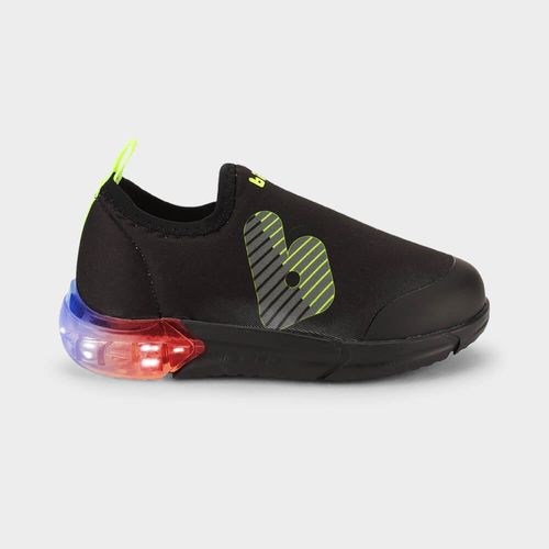 Tênis Infantil Bibi Space Preto com Verde