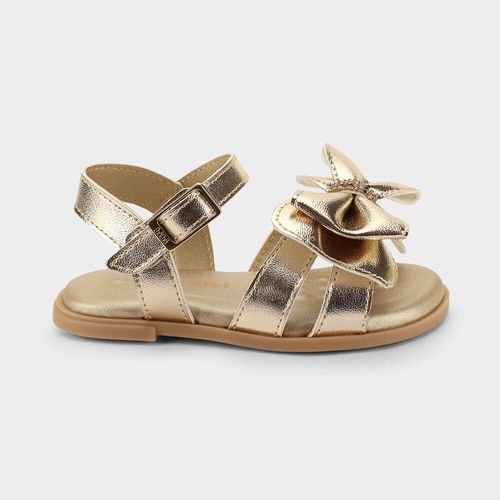 Sandália Infantil Bibi Shine Dourada