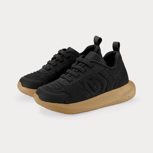 Tênis Infantil Bibi Flash Preto com Marrom