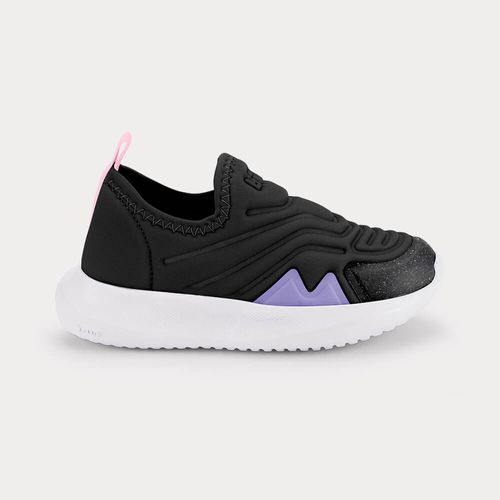Tênis Infantil Bibi Flash Preto com Lilás