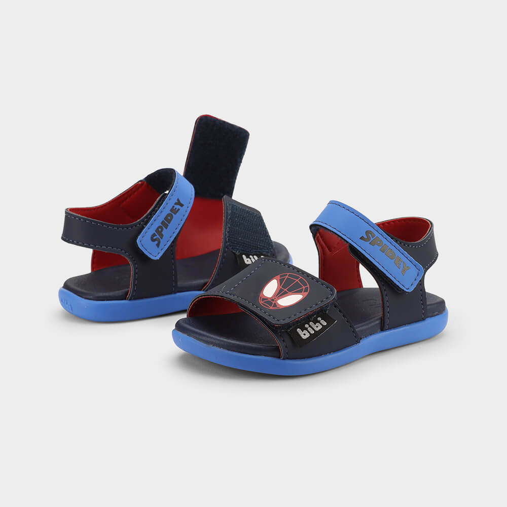 Sandália Infantil Bibi Baby Soft II Marvel Spidey - Calçados Bibi