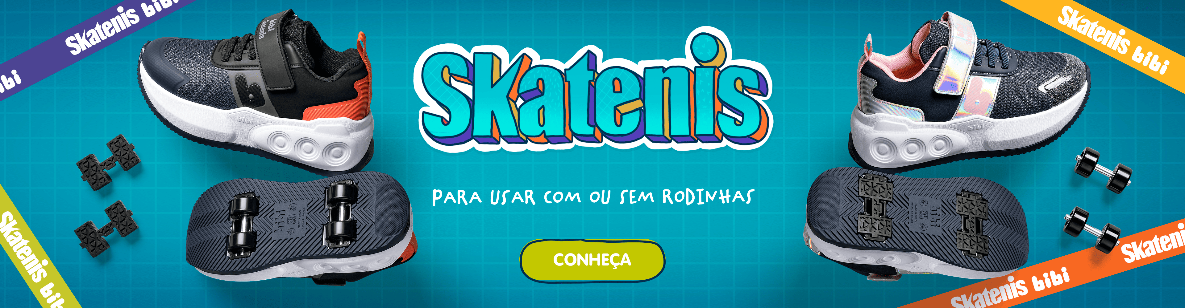 Lançamento Skatenis Bibi